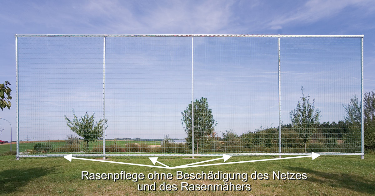 fussball-ballfangzaun Ballfangzaun