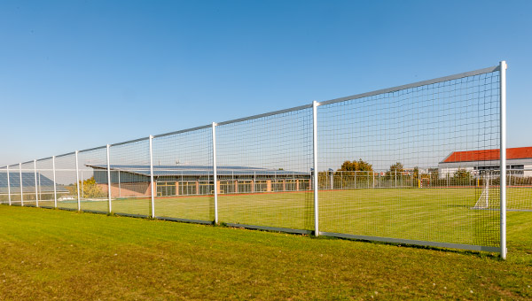 Ballfangzaun Fussball